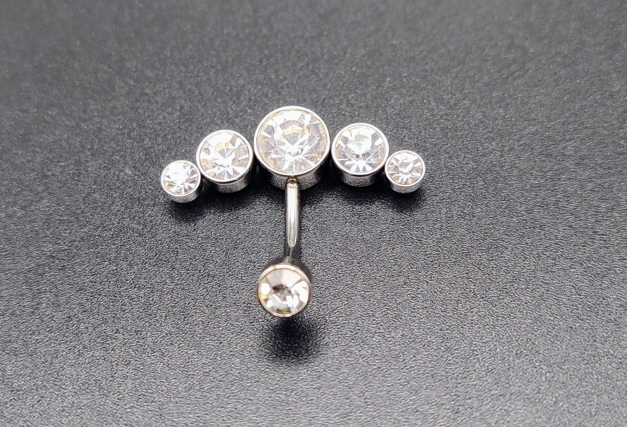 Titanium Floating Belly Ring - Belly Rings - Vintage Rings & Piercings ...