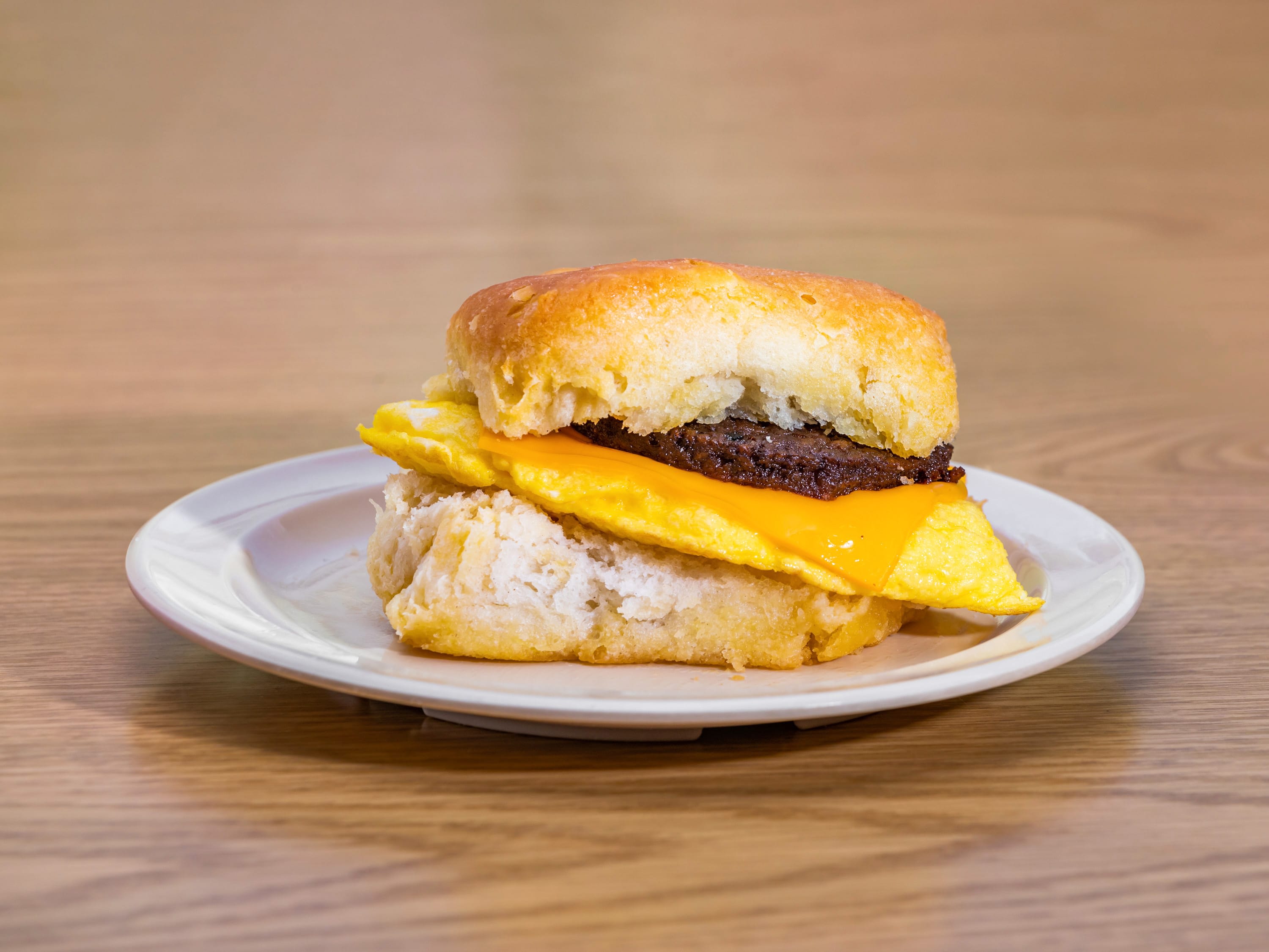 Sausage, Egg & Cheese Biscuit