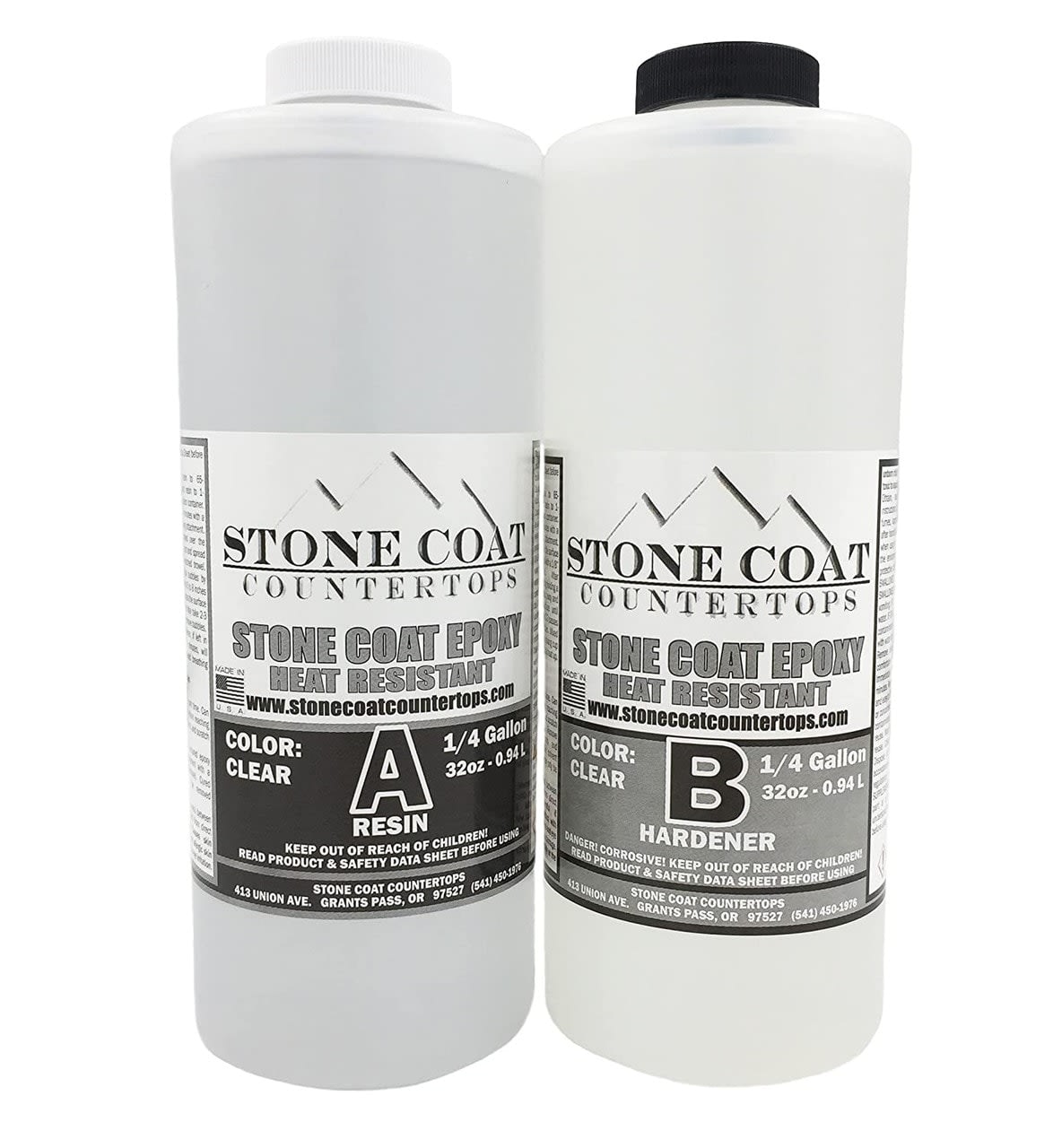 Stone Coat Countertop Epoxy 1/2 Gallon Kit - Stone Coat Epoxy