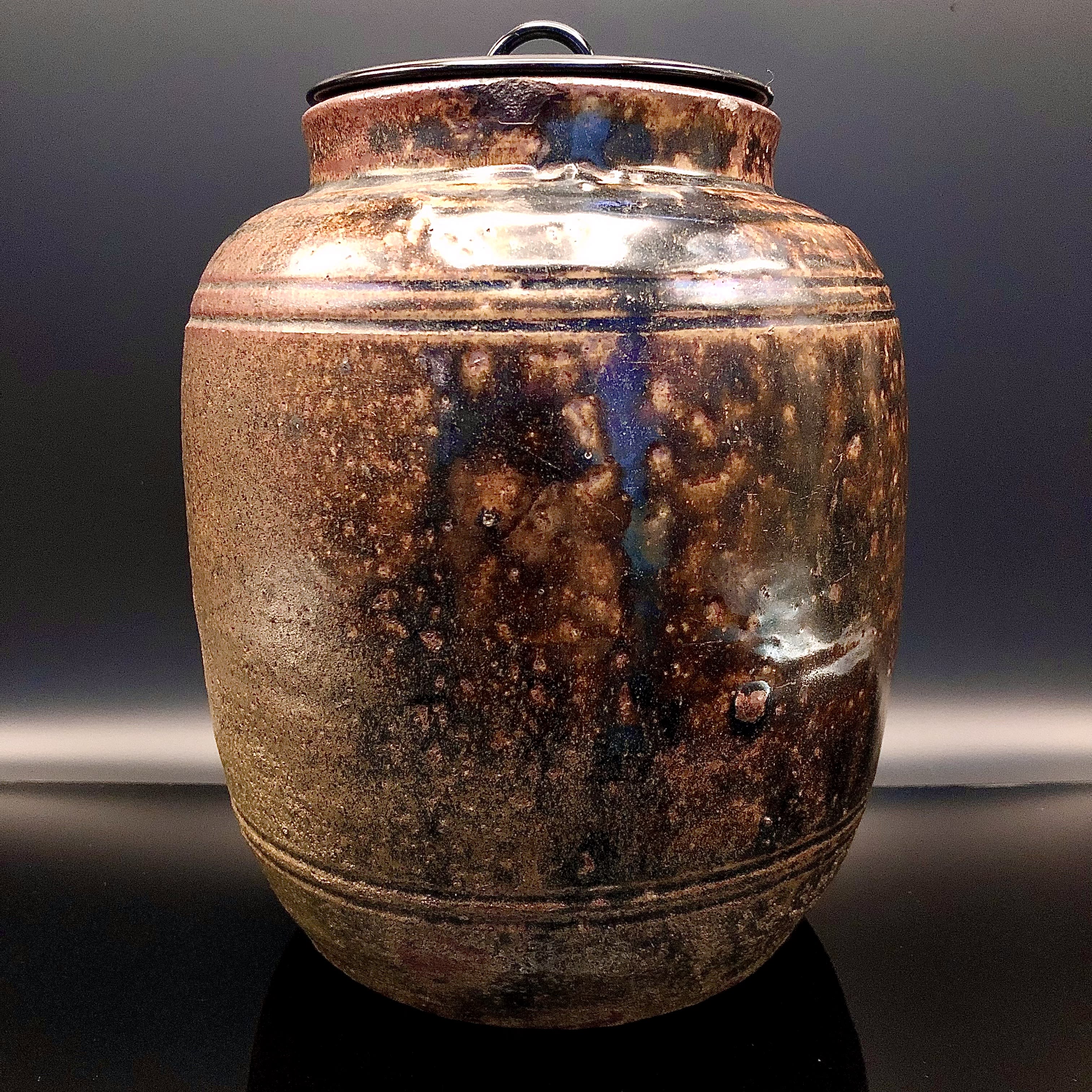 Tea ceremony water Shitoro jar Mizusashi Japanese Art of the Edo