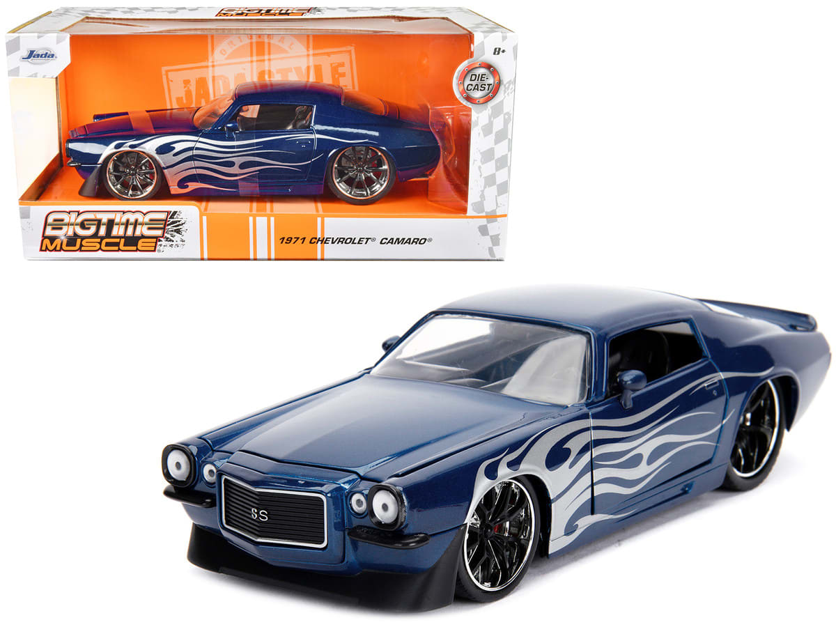 ミニカー JADATOYS 1971 CHEVY CAMARO Amazon.com: Jada Toys Big Time Muscle 1:24 1971 Chevy Camaro