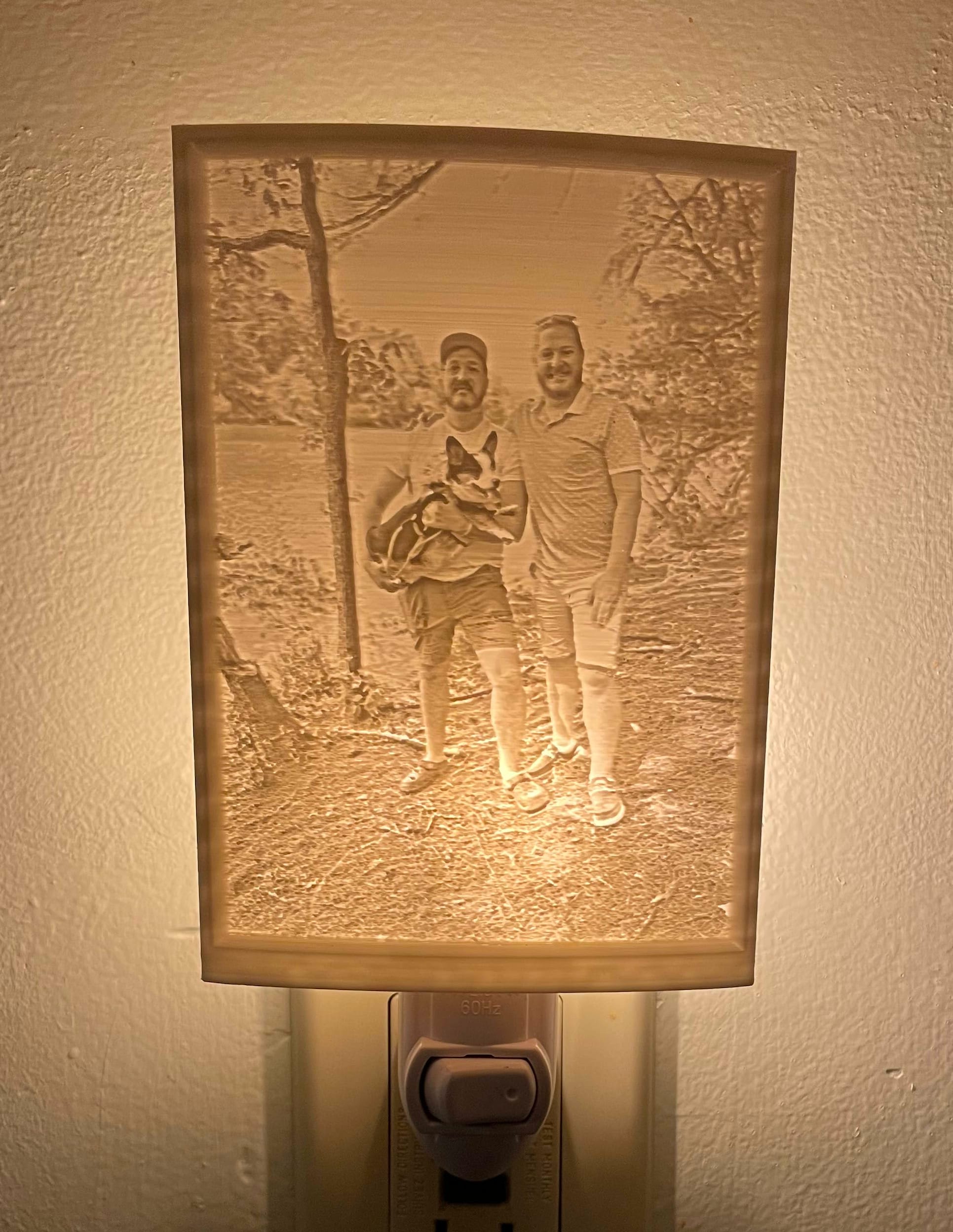 Lilo & Stitch night light lithophane