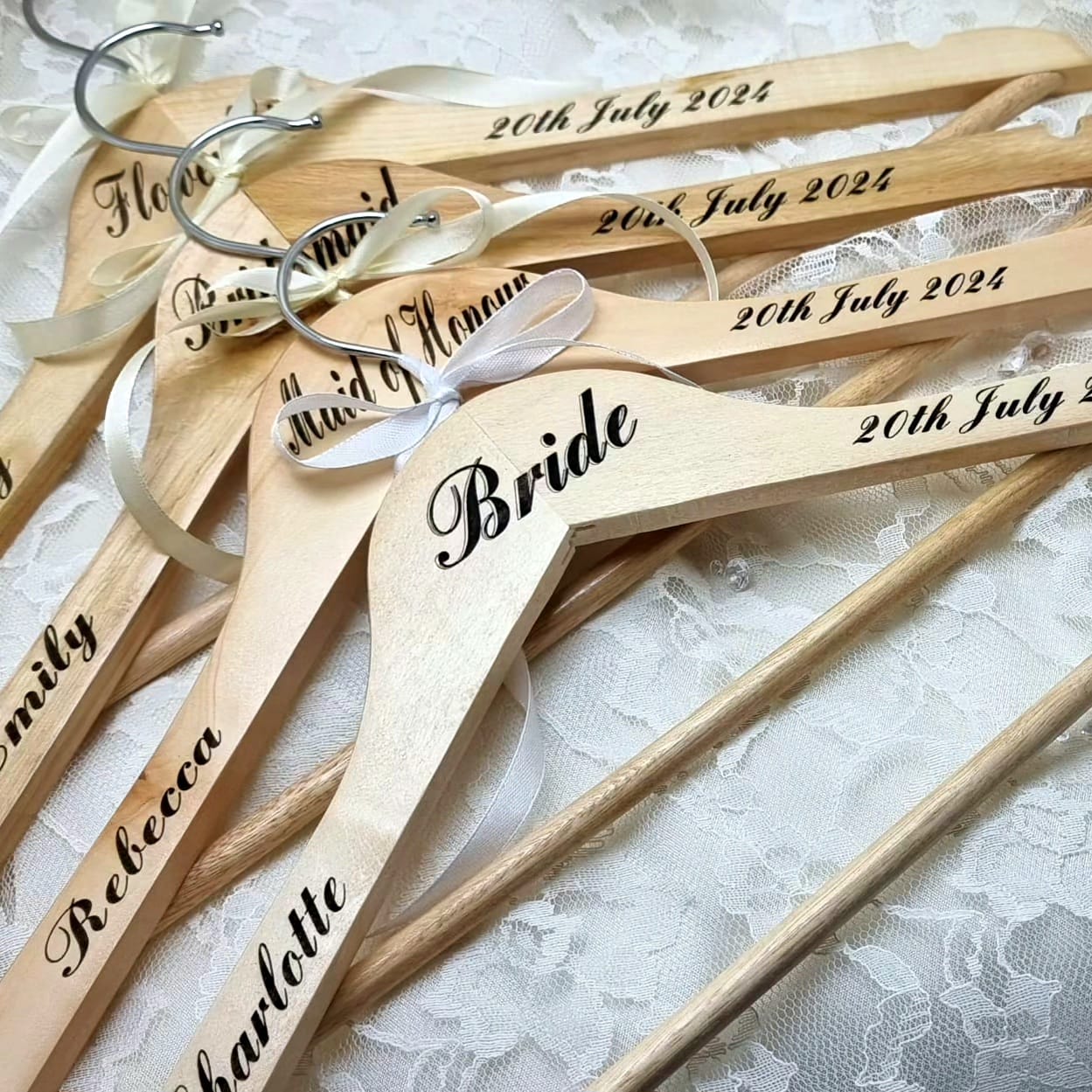 Personalised Bridal Hangers