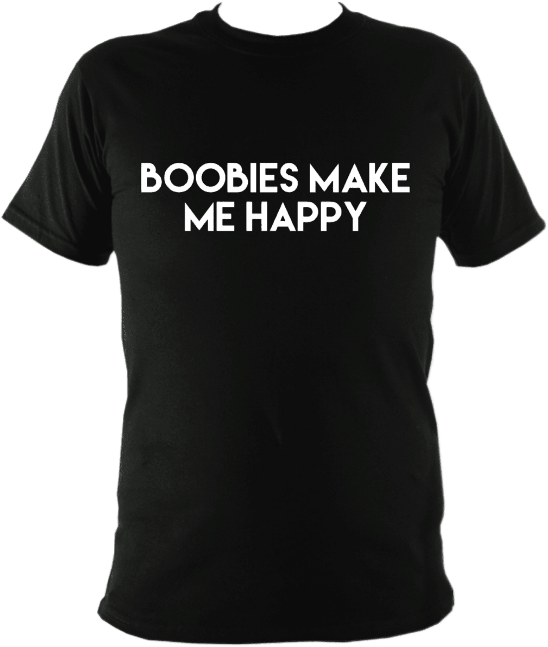 Boobies Make Me Happy (MT101) - Comedy / Humour - Metal Thread