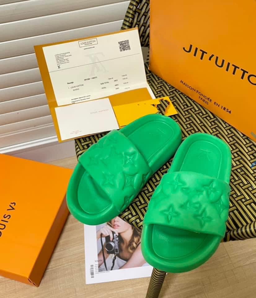 Louis Vuitton Waterfront Mule Slides - Slides - KB's KLASSYKLOSET, Fashion  Accessories Store