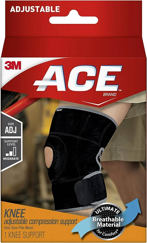 Ace Sport Basics Knee Support, Adjustable - Health & Beauty Supplies -  Dash-Stop