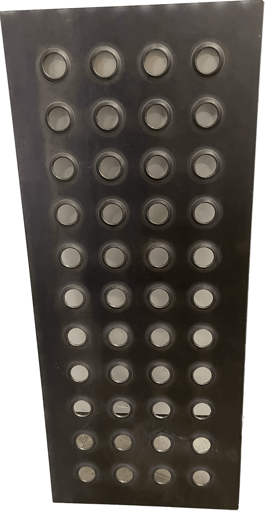 Steel top flipper plate 47x15 Parts D.E.B Parts Fabrication