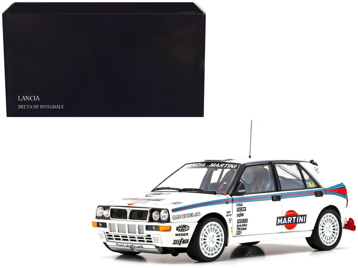 Lancia Delta HF Integrale Evoluzione Test Car White 