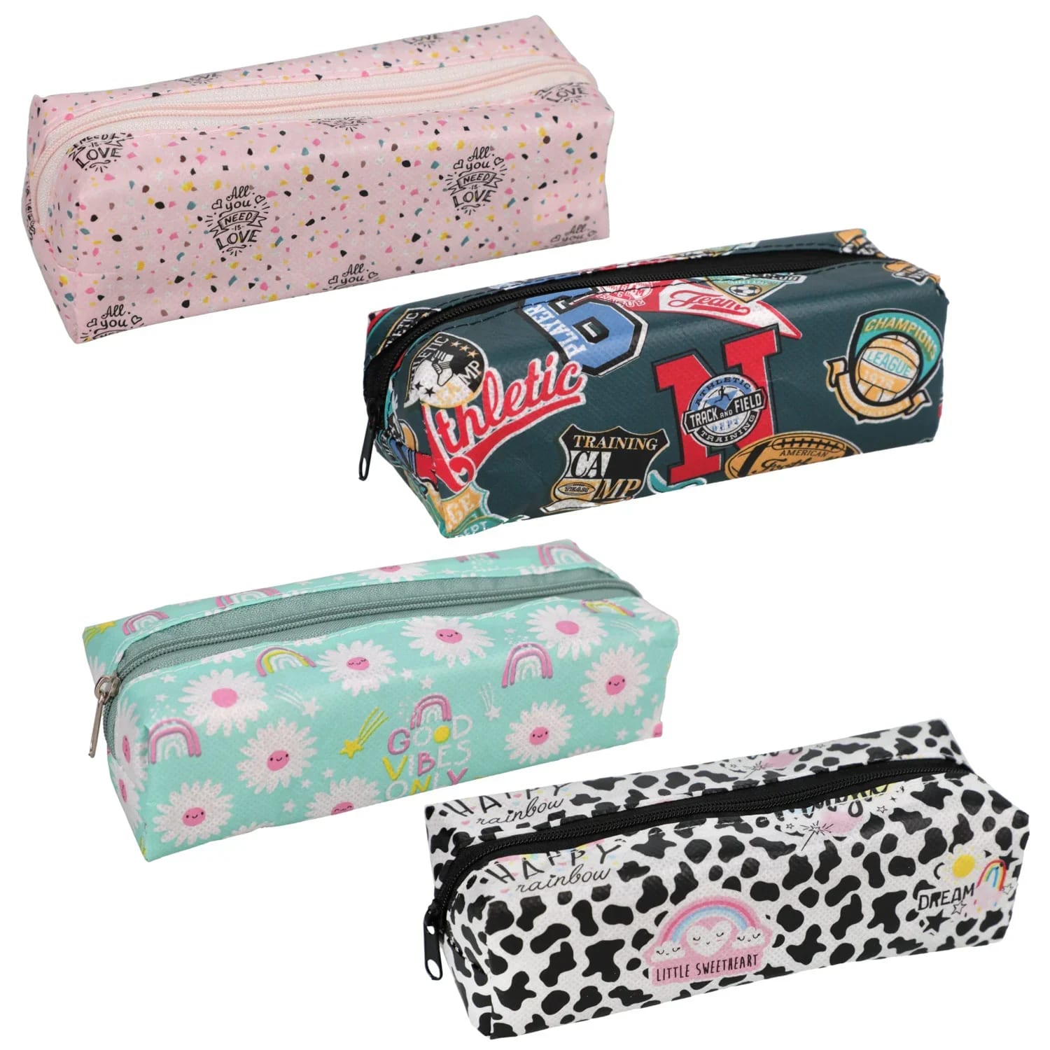 Adore Polyester Square end Zipper Pencil Pouch - Office & school supplies -  Dash-Stop