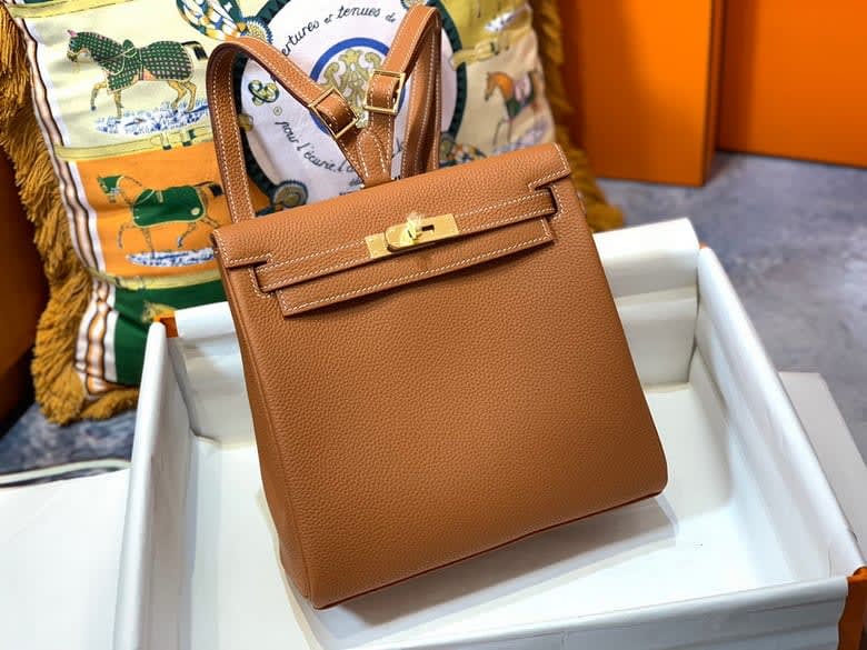 Hermes Kelly Ado GH Backpack - Handbags - KB's KLASSYKLOSET