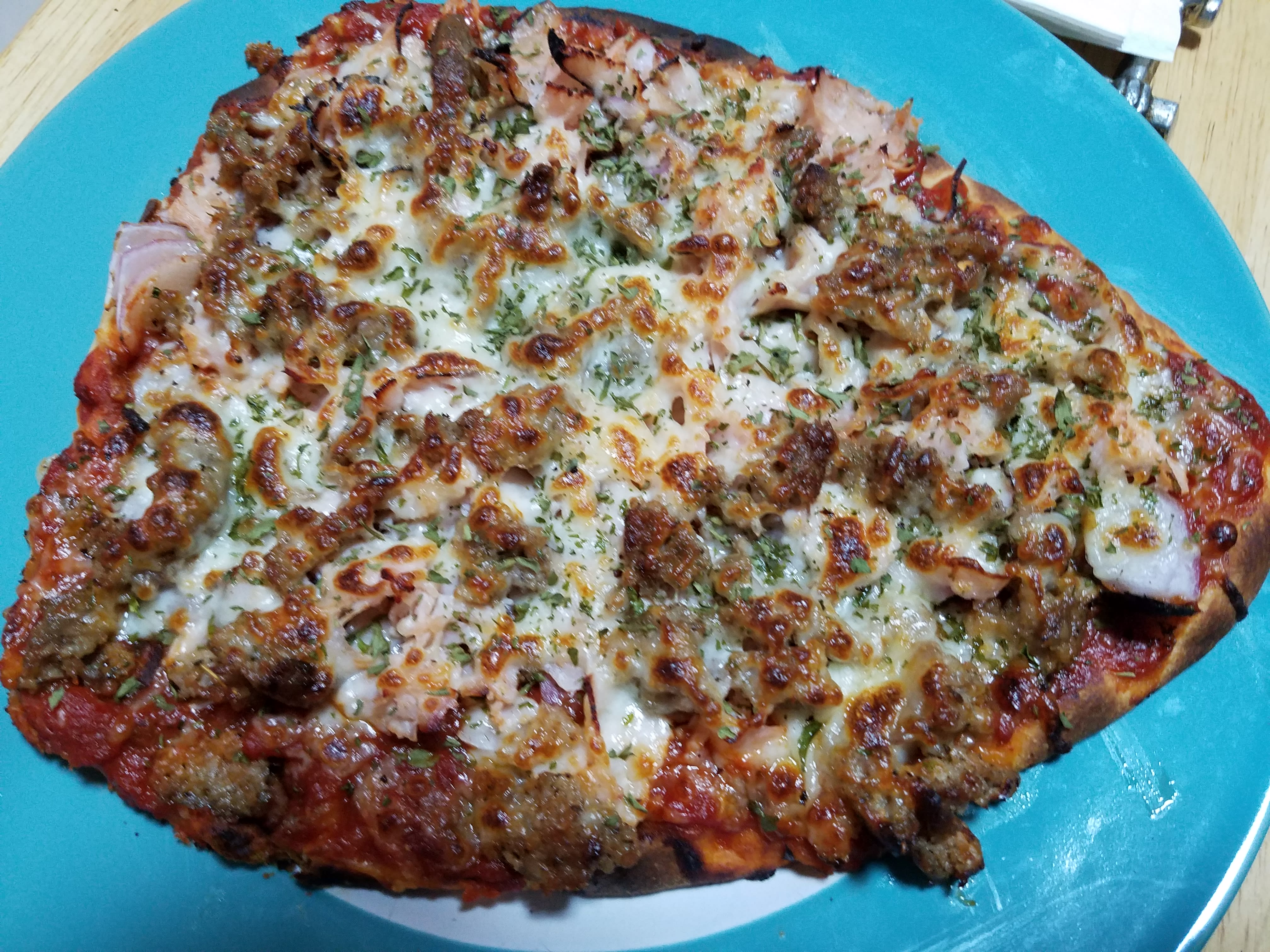 BBQ FlatBread Pizza - Main Dishes - The Taste of Coco-Bahamas | Outdoor ...