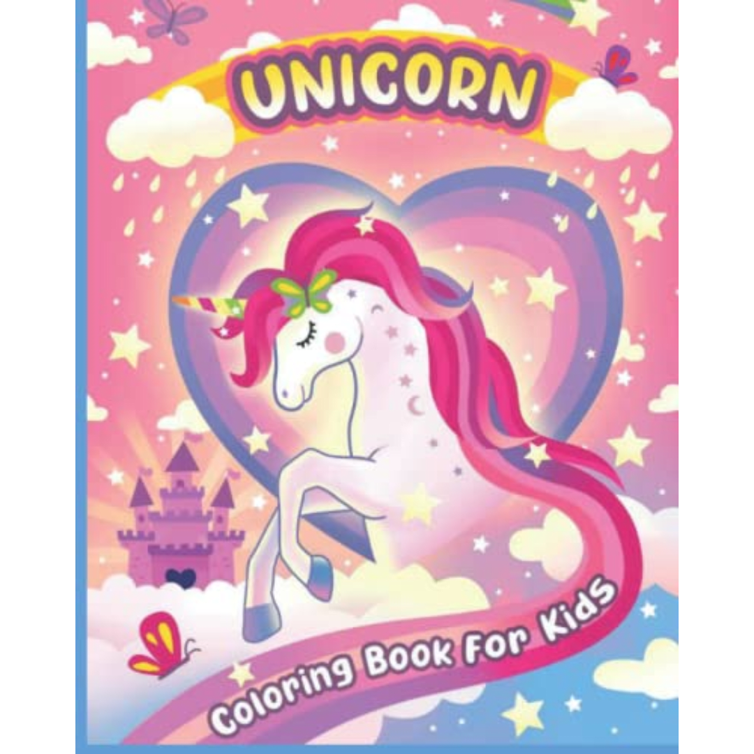 Unicorn Coloring Book Coloring For Little Girls Publisher