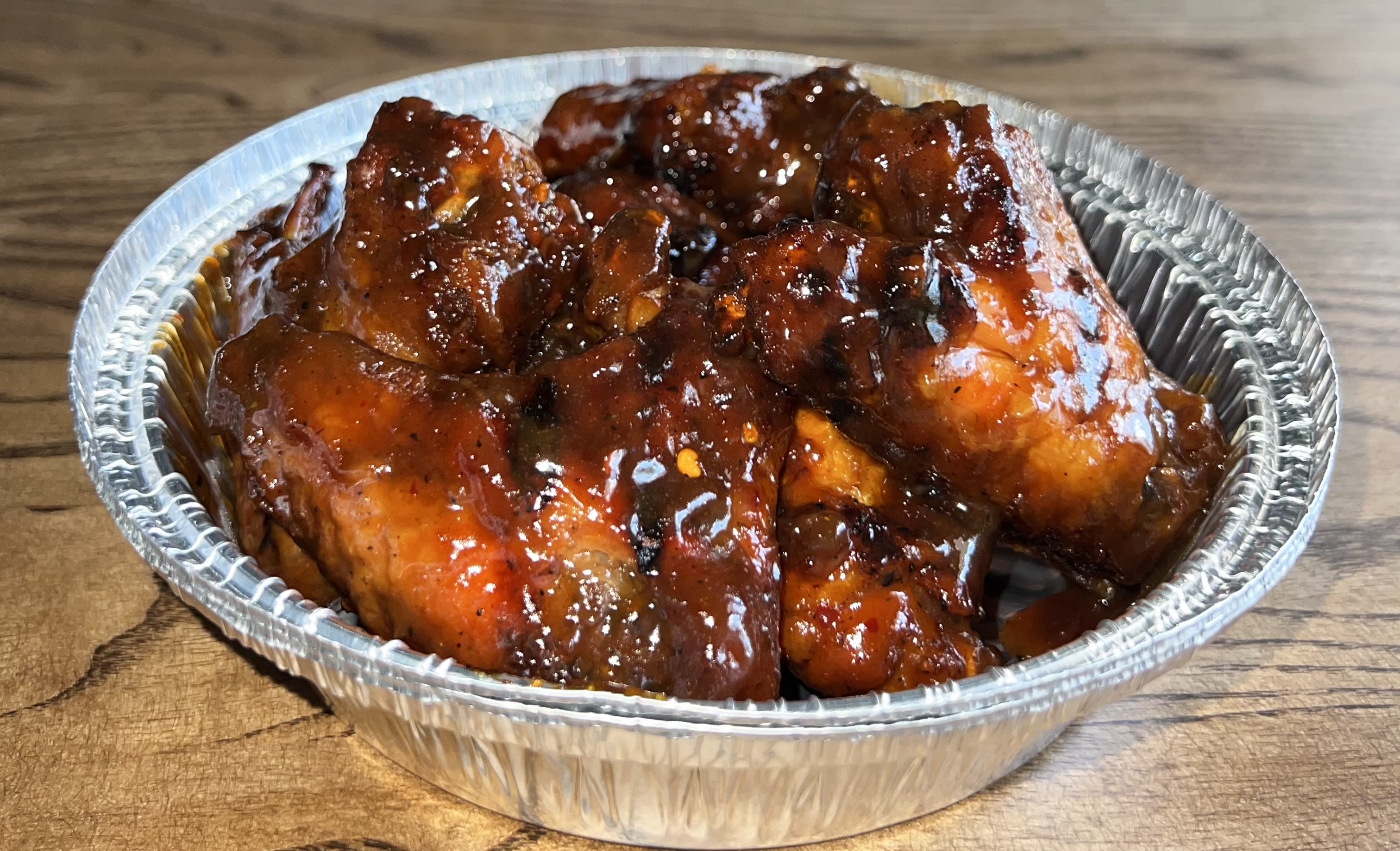 Tamarind BBQ Chicken Wings Meal Entrées La Isla Spanish