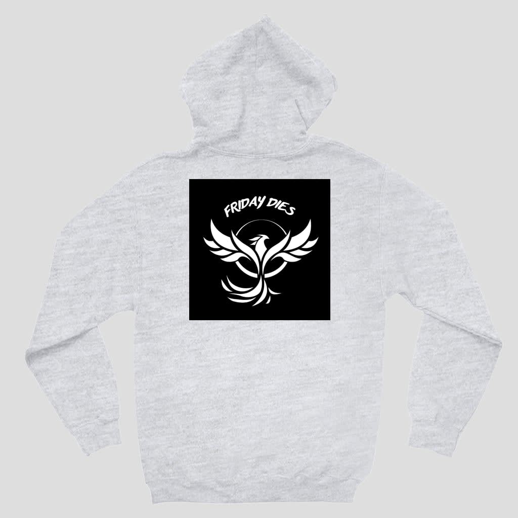 Friday Dies "The Sky Is The Ocean" Zip Up Hoodie 5 - Zip Up Hoodie Print on  Back