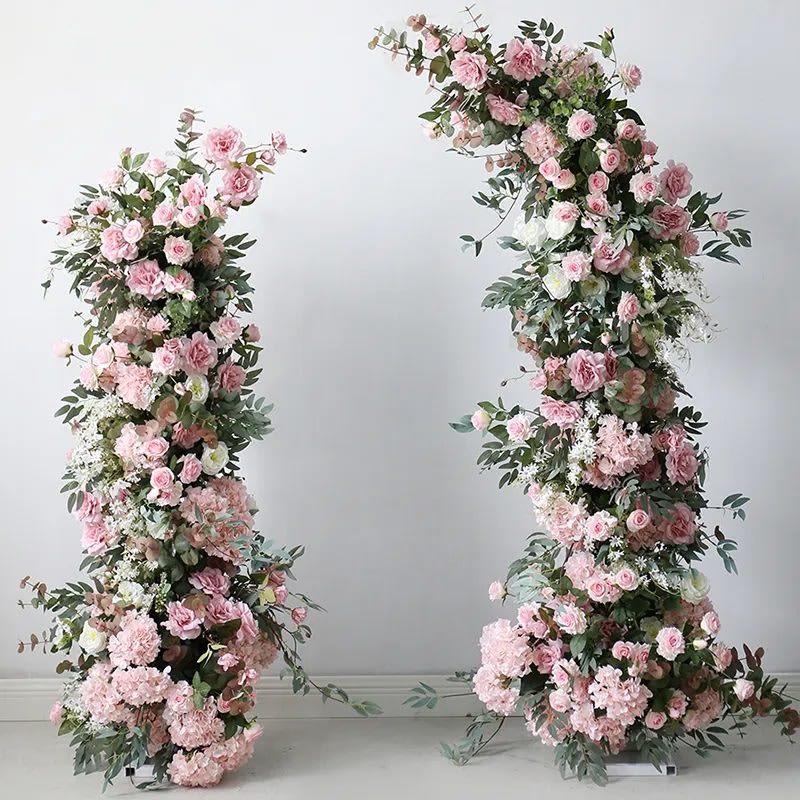 PINK ROSE PEONY LUXURY WEDDING BACKDROP FLORAL ARCH Soho Fashion