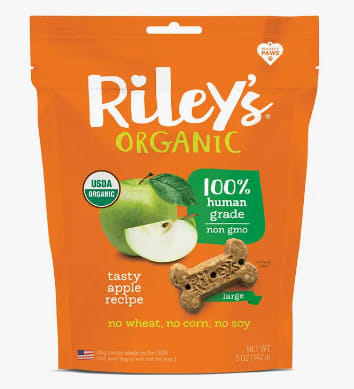 Riley S Organics Tasty Apple Dog Treats 5 oz Food Treats Pet