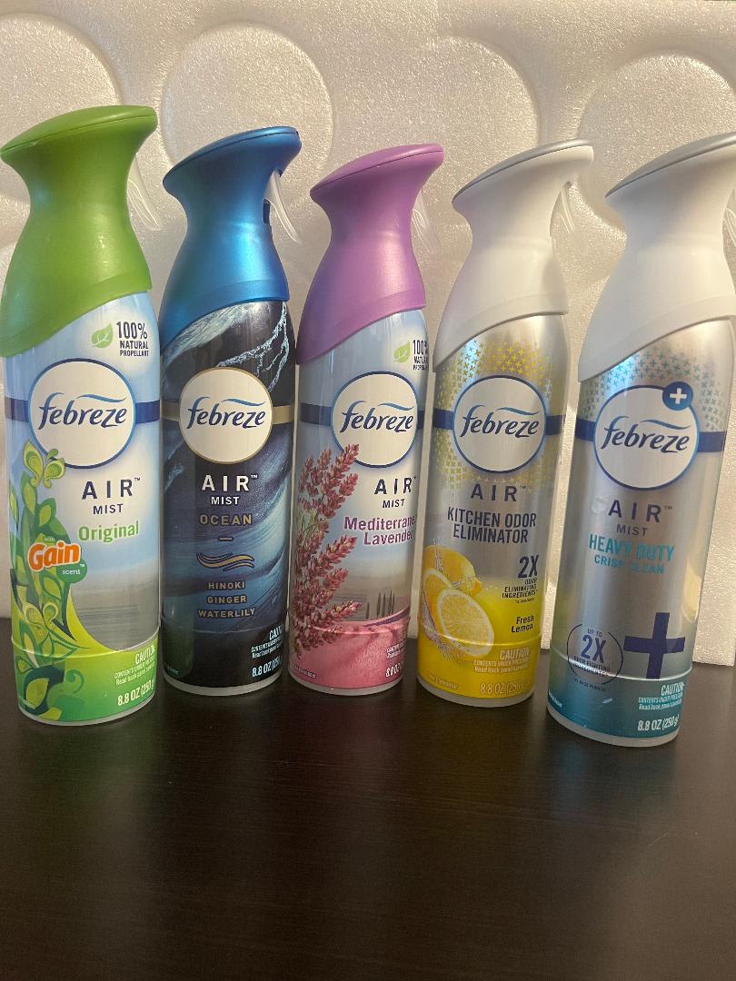 Febreze Air Effects Air Freshener Spray Cleaners, Soaps, bathroom