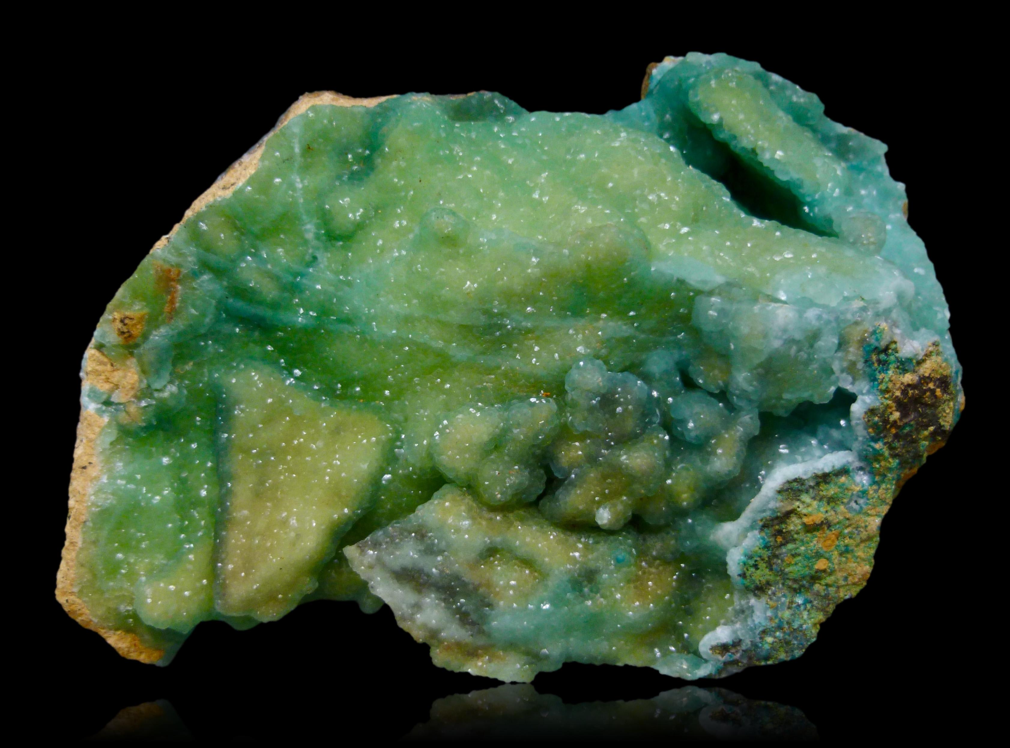 New Find! Smithsonite and Aurichalcite from the Republic of Congo