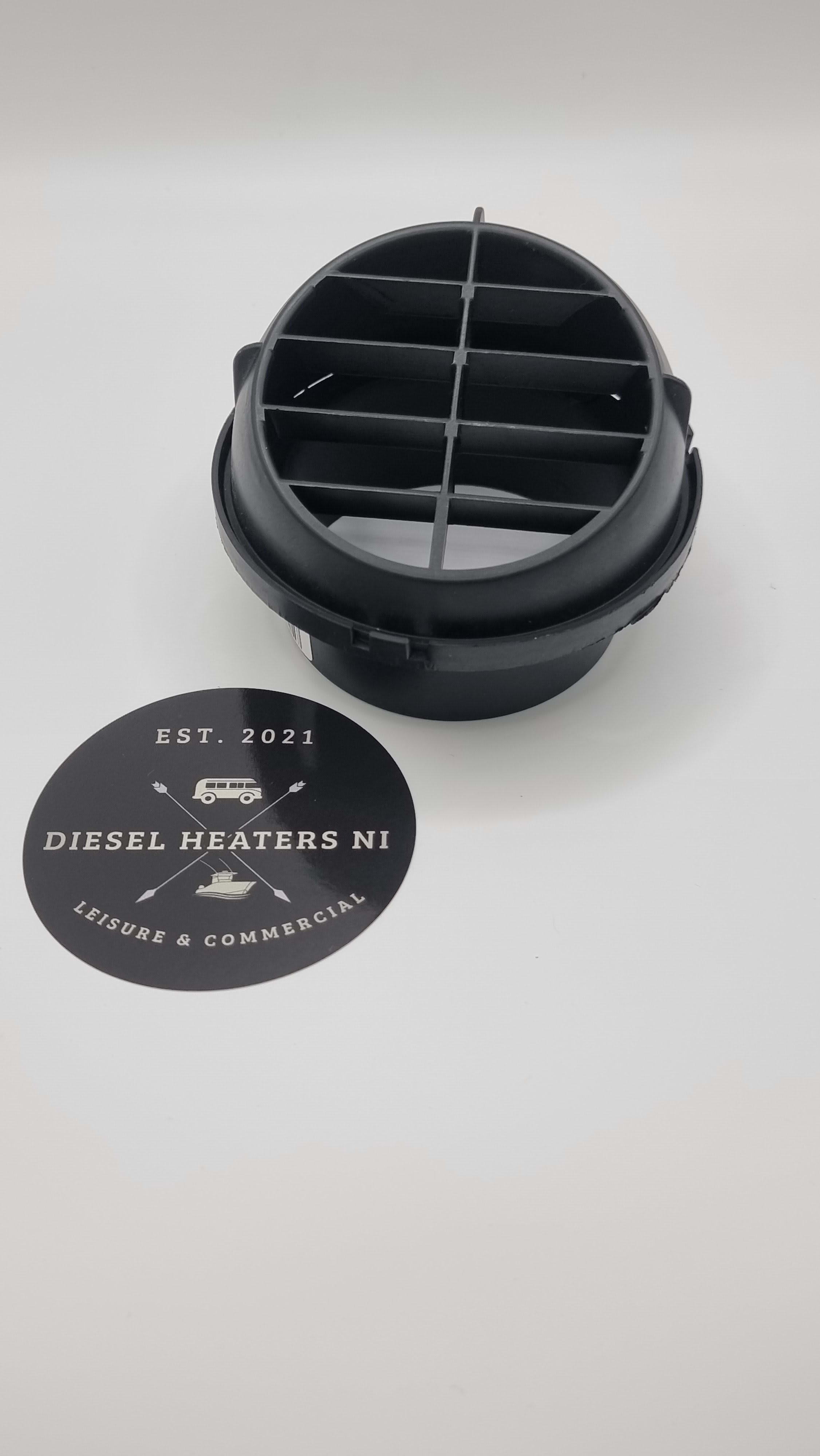 75mm heating vent Ducting & Vents Diesel Heater NI Diesel Heaters