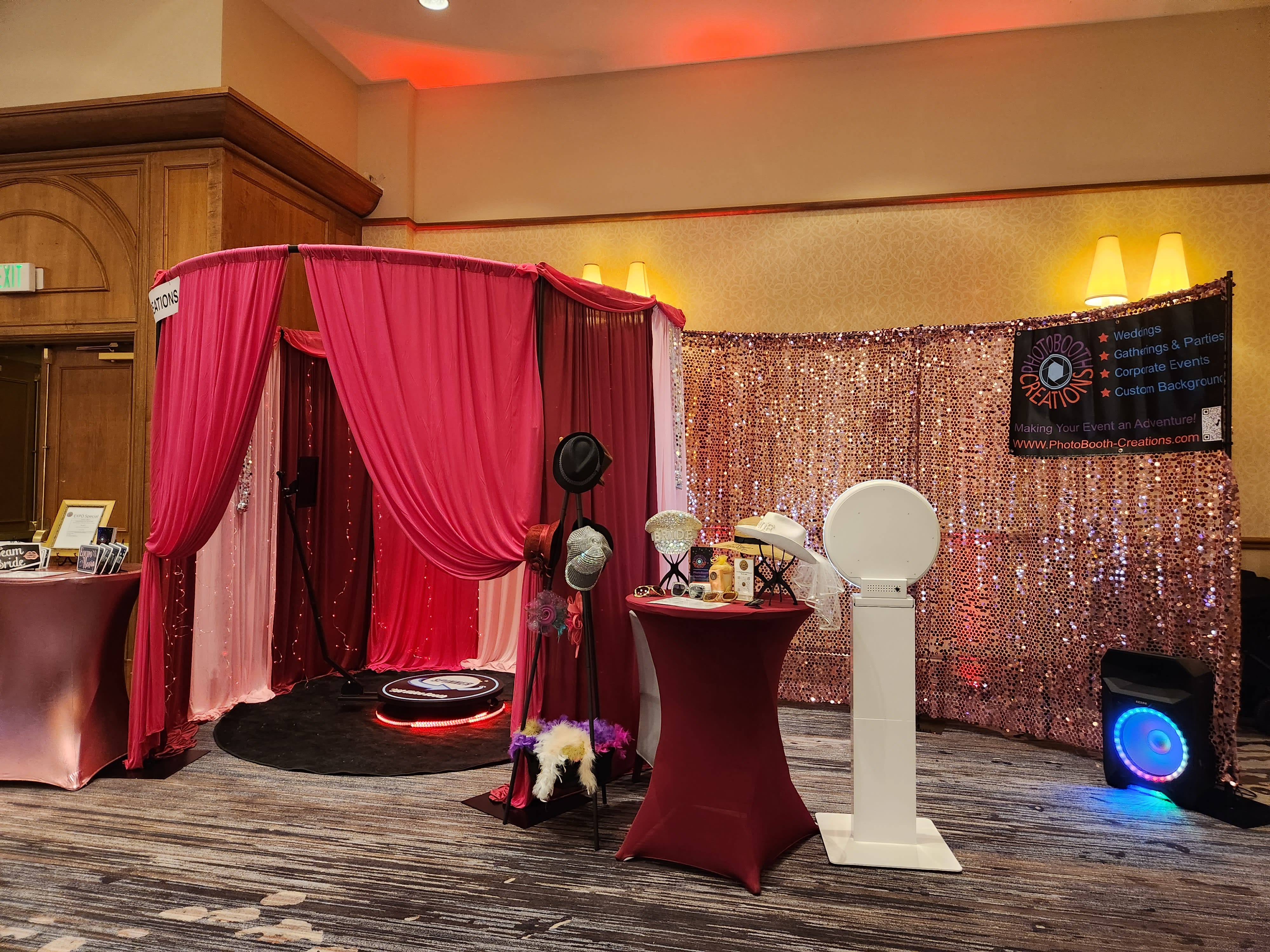 Photo Booth Rental, Perfect for Weddings & Parties