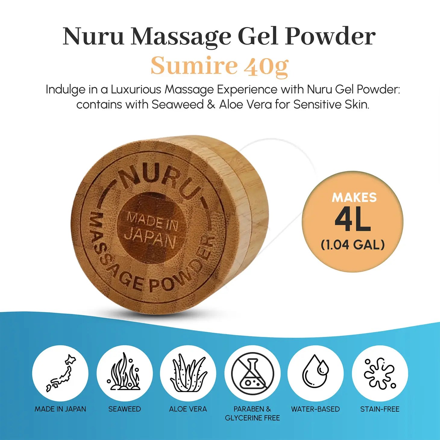 Nuru Massage Gel Powder SUMIRE - Nuru Massage Powder / Gel - Flirtnix | Shop  the Best Adult Apparel Online in Westcliff-on-Sea