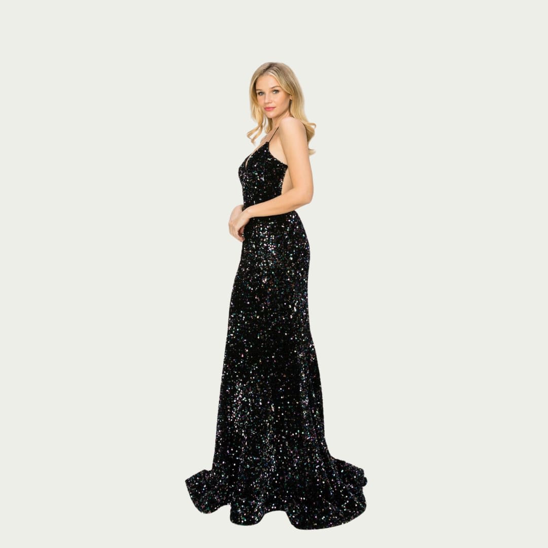 black and silver wedding dress Black Tulle White Lace Tie Shoulder Plunging Neck Boho Bridal Gown, Black / Black
