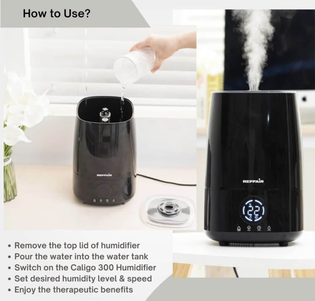 Ultrasonic Smart Humidifier - Air Purifier / Humidifier Machine - J and ...