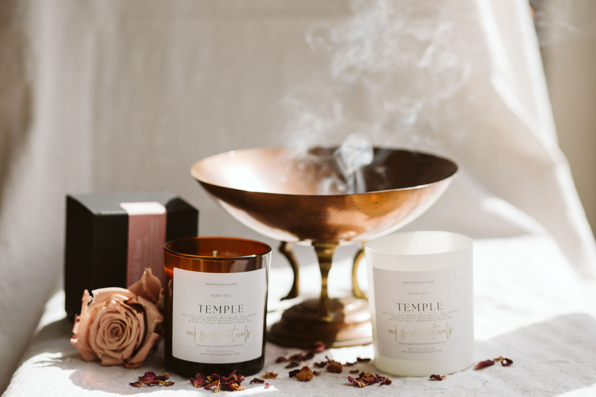 Crystal Candle Making Candle Making Rock & Rose