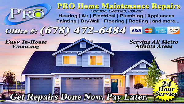 Pro Home Maintenance Repair | Improvements & Repairs | Atlanta