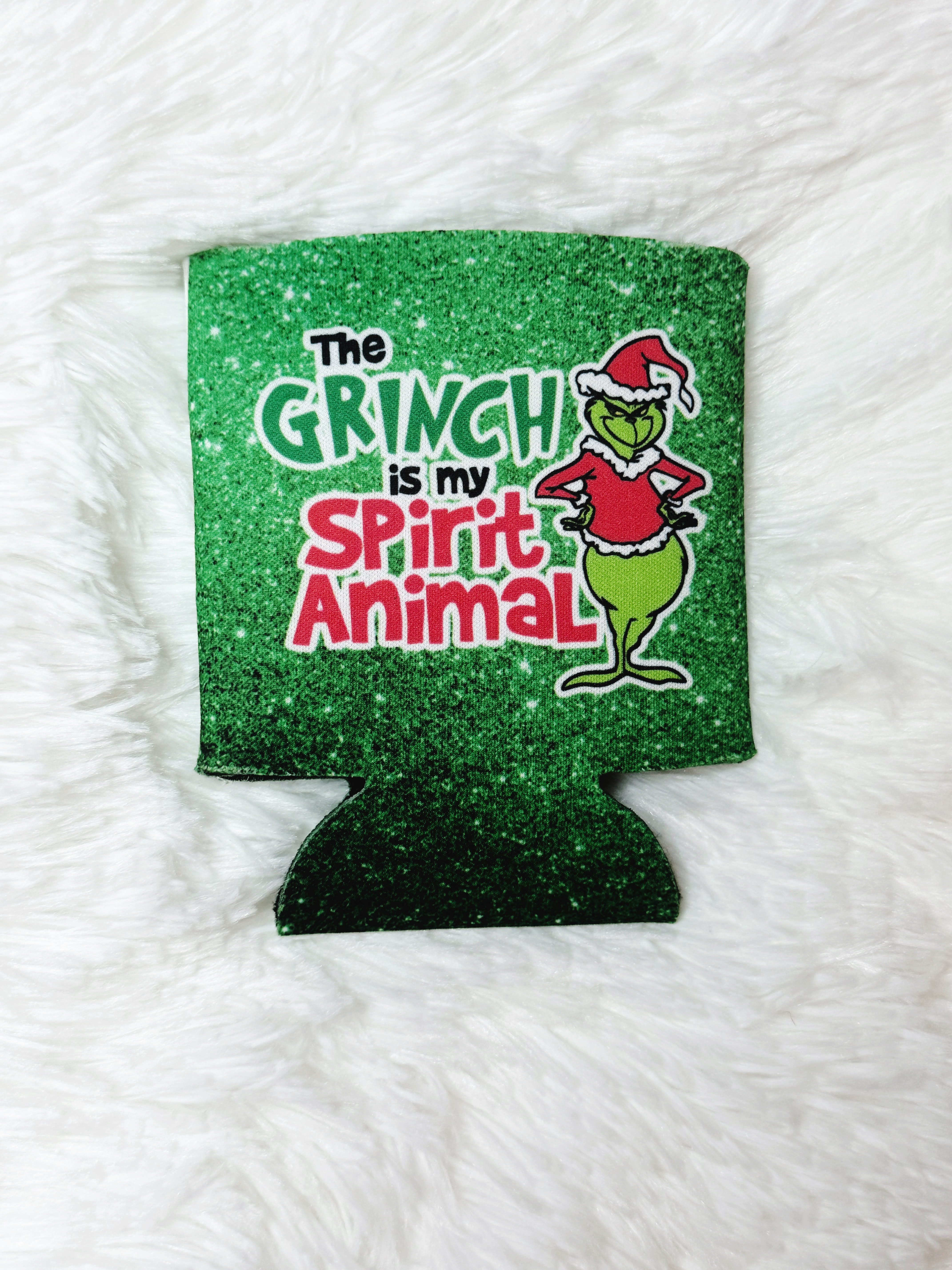 Tall Can 100% That Grinch Koozie