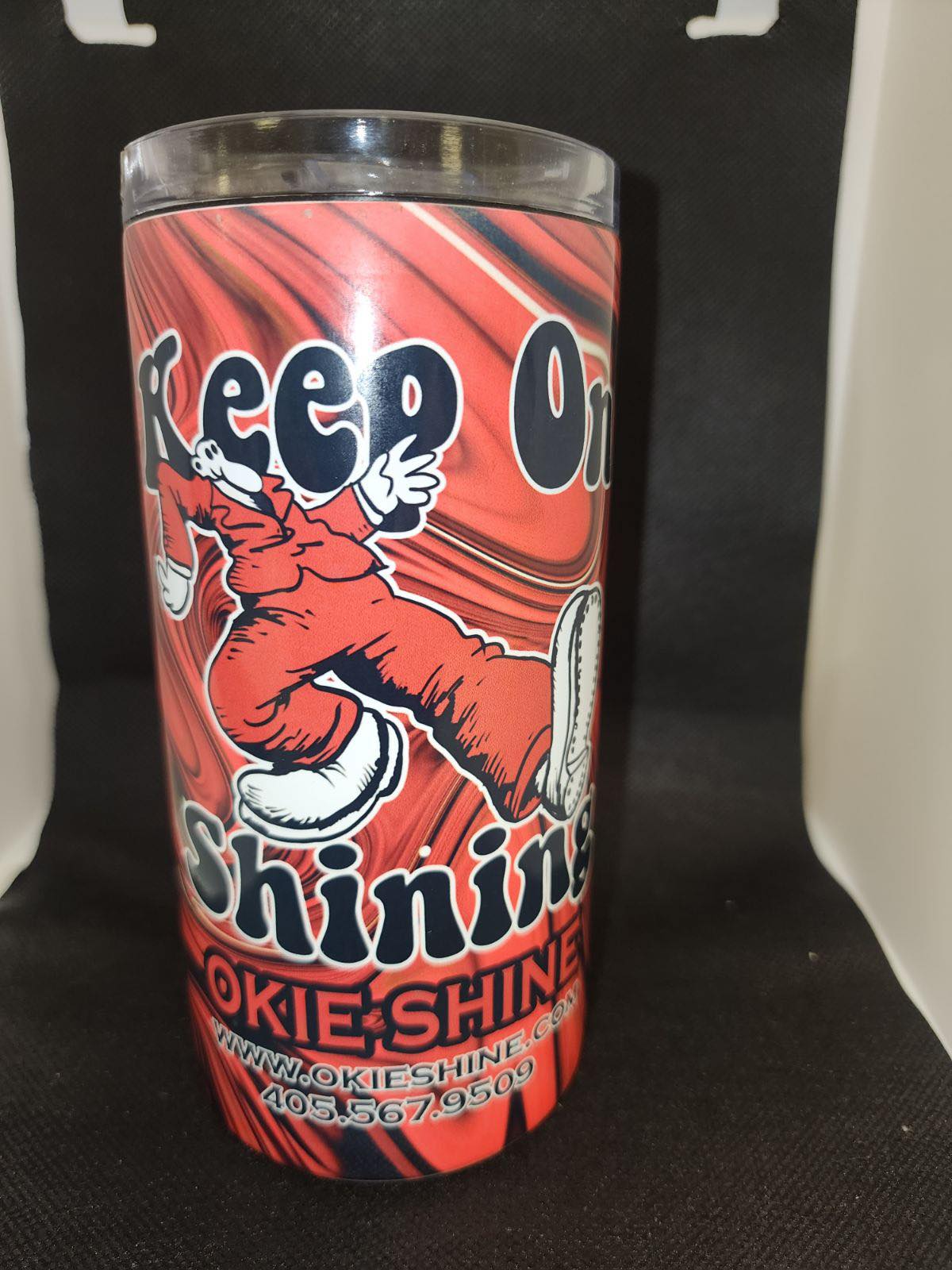 Diamond Plate 4 n 1 Koozie Tumbler - Okie Shine Tumblers - Okie Shine  Detailing And Polishing