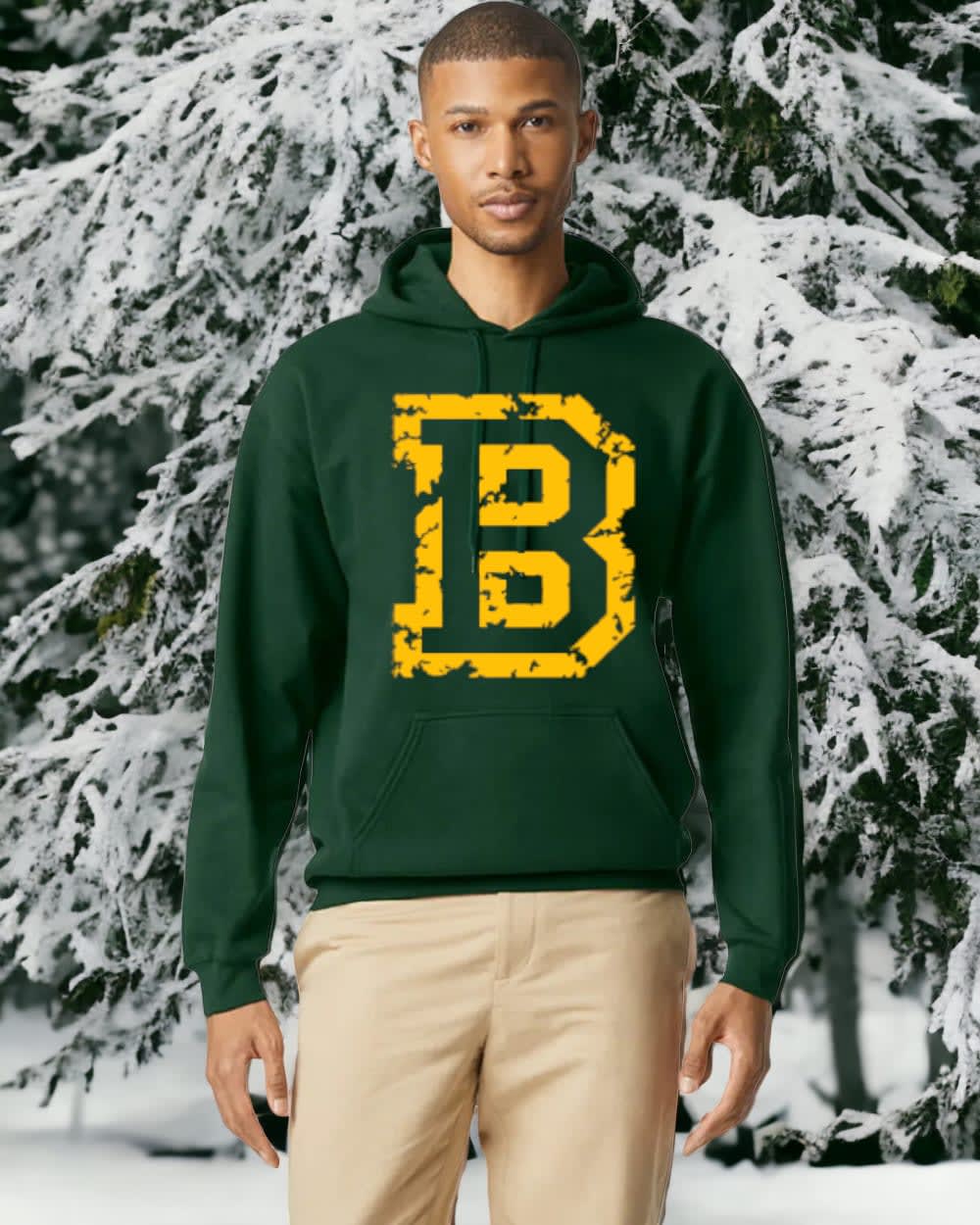 Cracked B Hoodie Beasley Custom Fan Gear MyTees2 Custom Printing