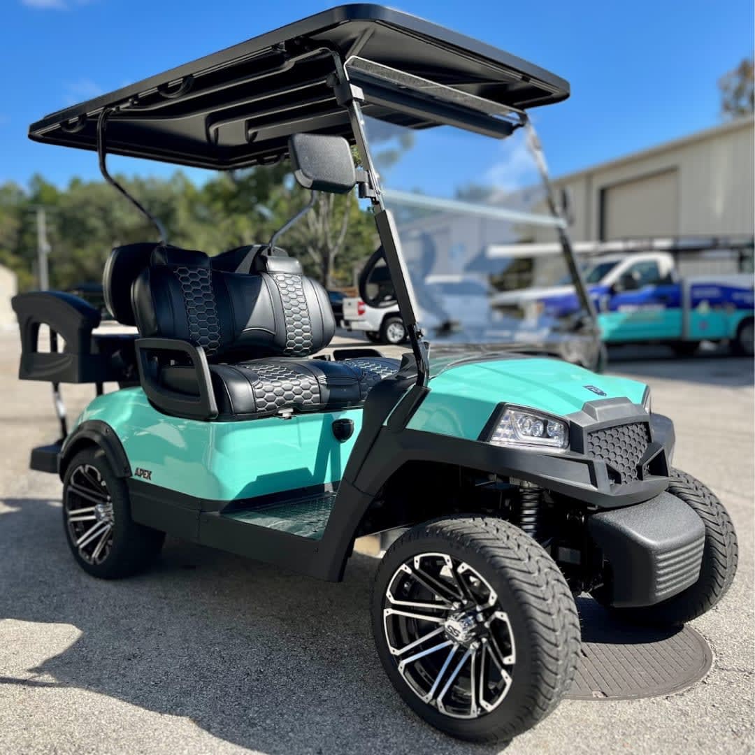 2024 Kodiak Apex Tahiti Mint New 4 Seater Golf Carts Nextgen