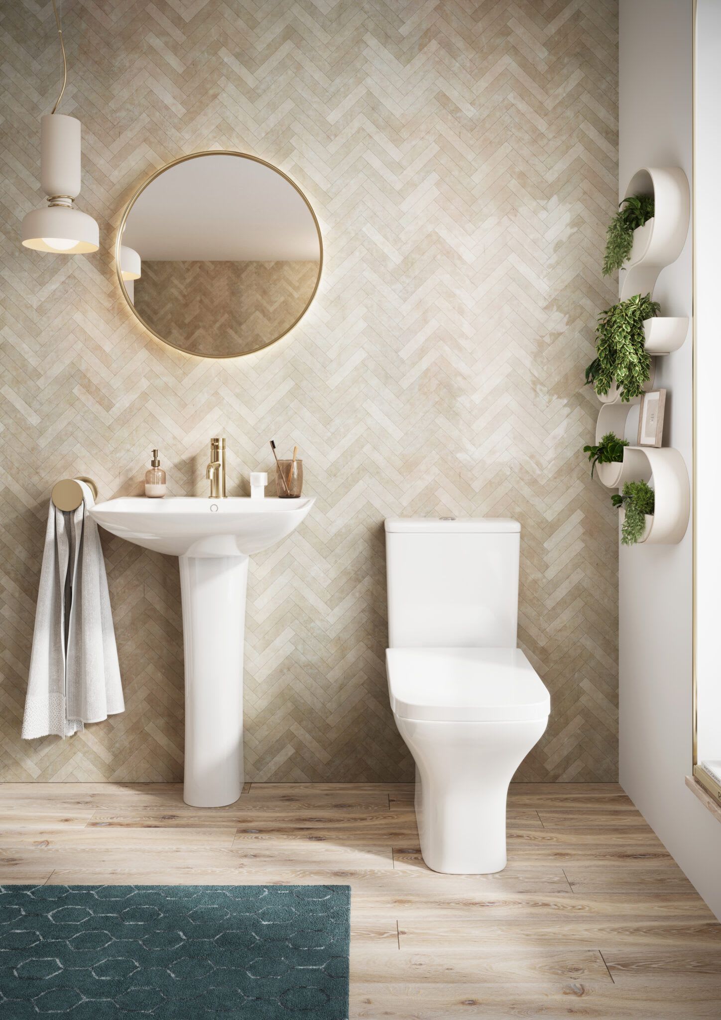 Porto Cistern Inc Fittings and Seat Showering & Toilets Axholme