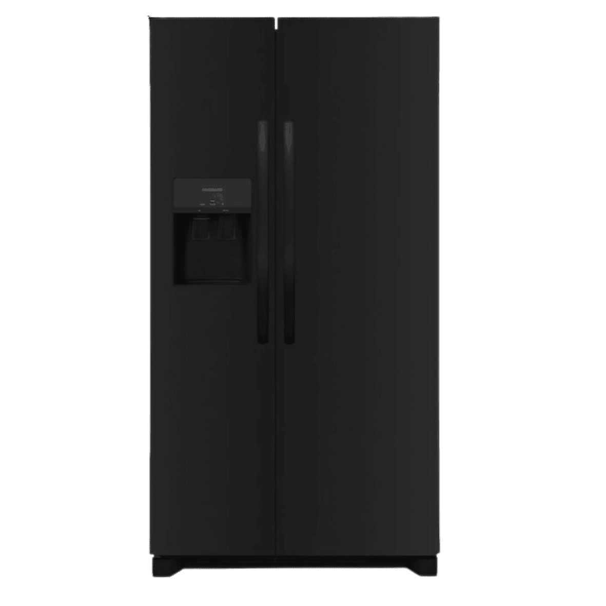 Frigidaire 25.6cu ft SidebySide Refrigerator with Ice Maker (Black