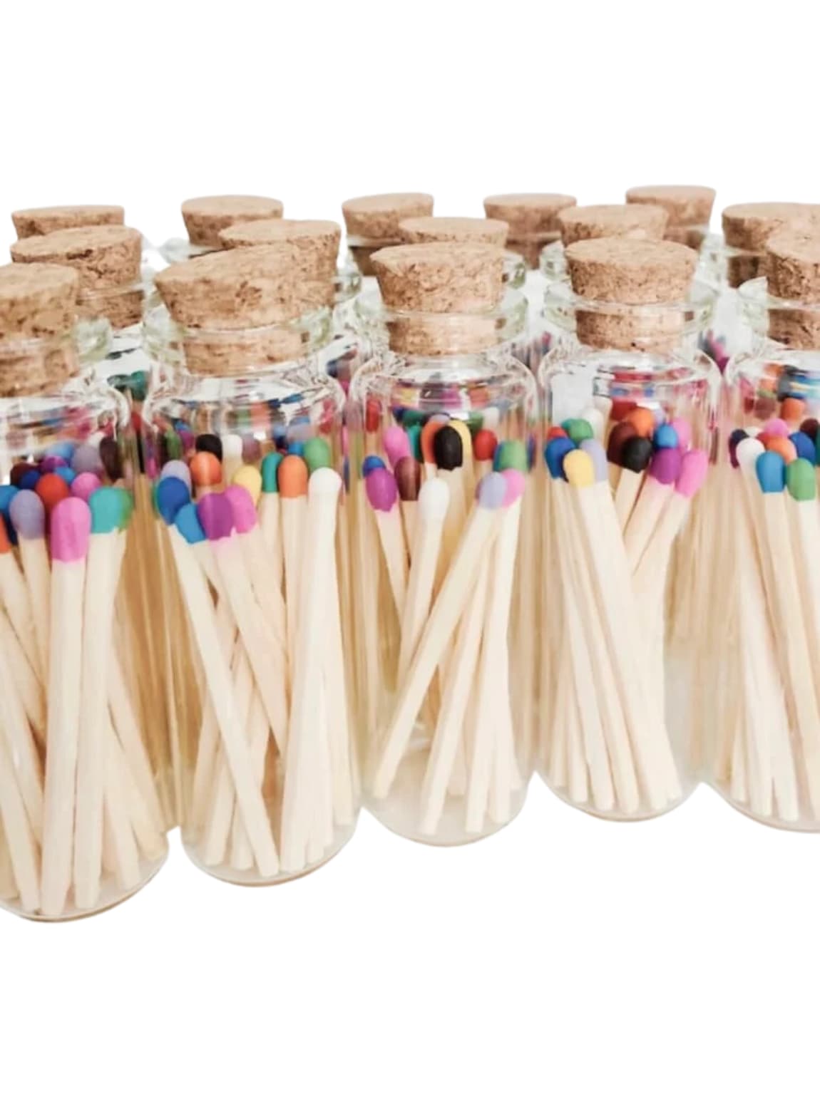 Match Stick Jar Strike on Glass Bottle Healing Tools & Candles