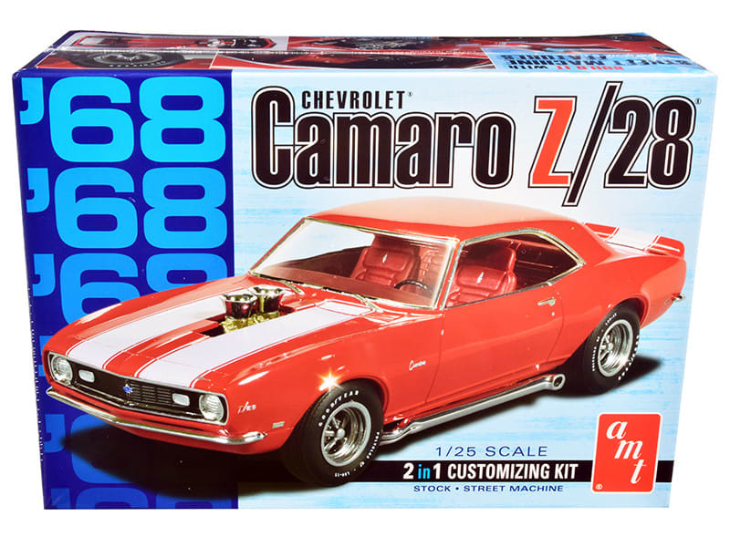 Skill 2 Model Kit 1968 Chevrolet Camaro Z/28 2-in-1 Kit 1/25
