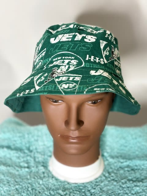 Dallas Cowboys Reversible Bucket Hat (Pink) - BUCKET HATS - Tierra J Designs  - Sewing & Seamstress