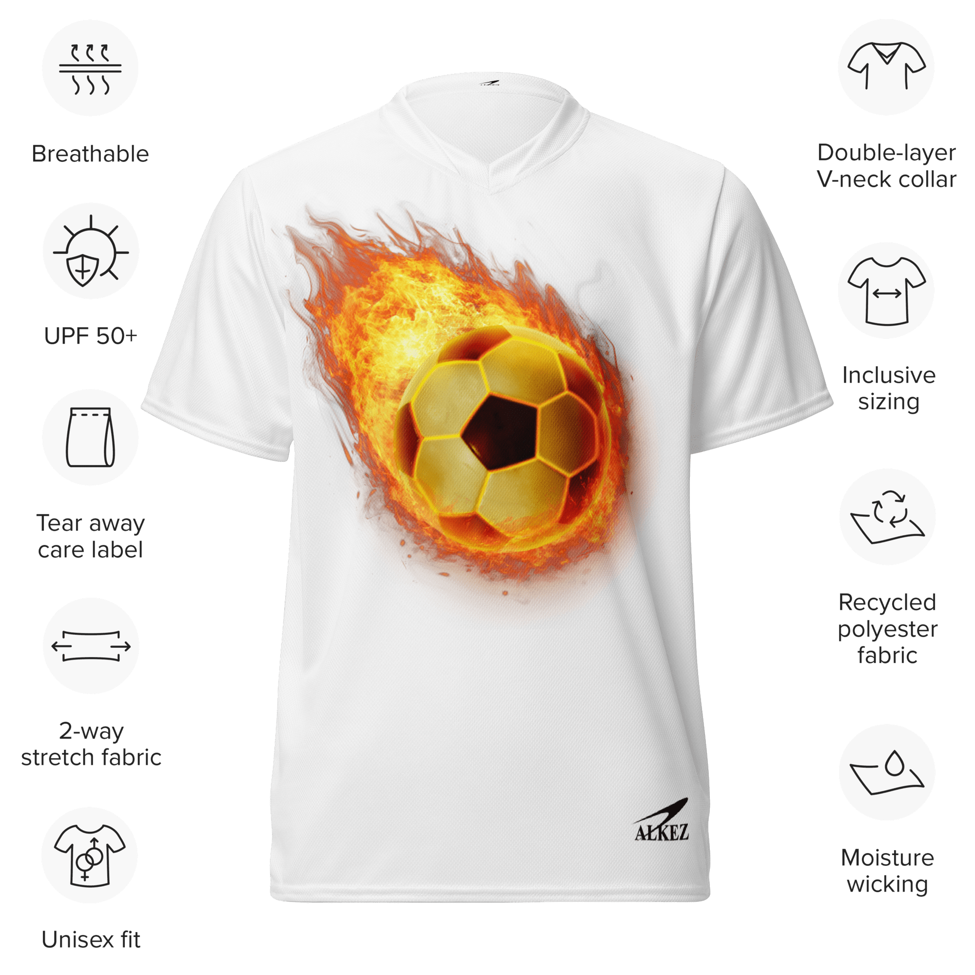 ウェア bott Flame Soccer Shirt AAKA3921-Front_81e96eda-c991-