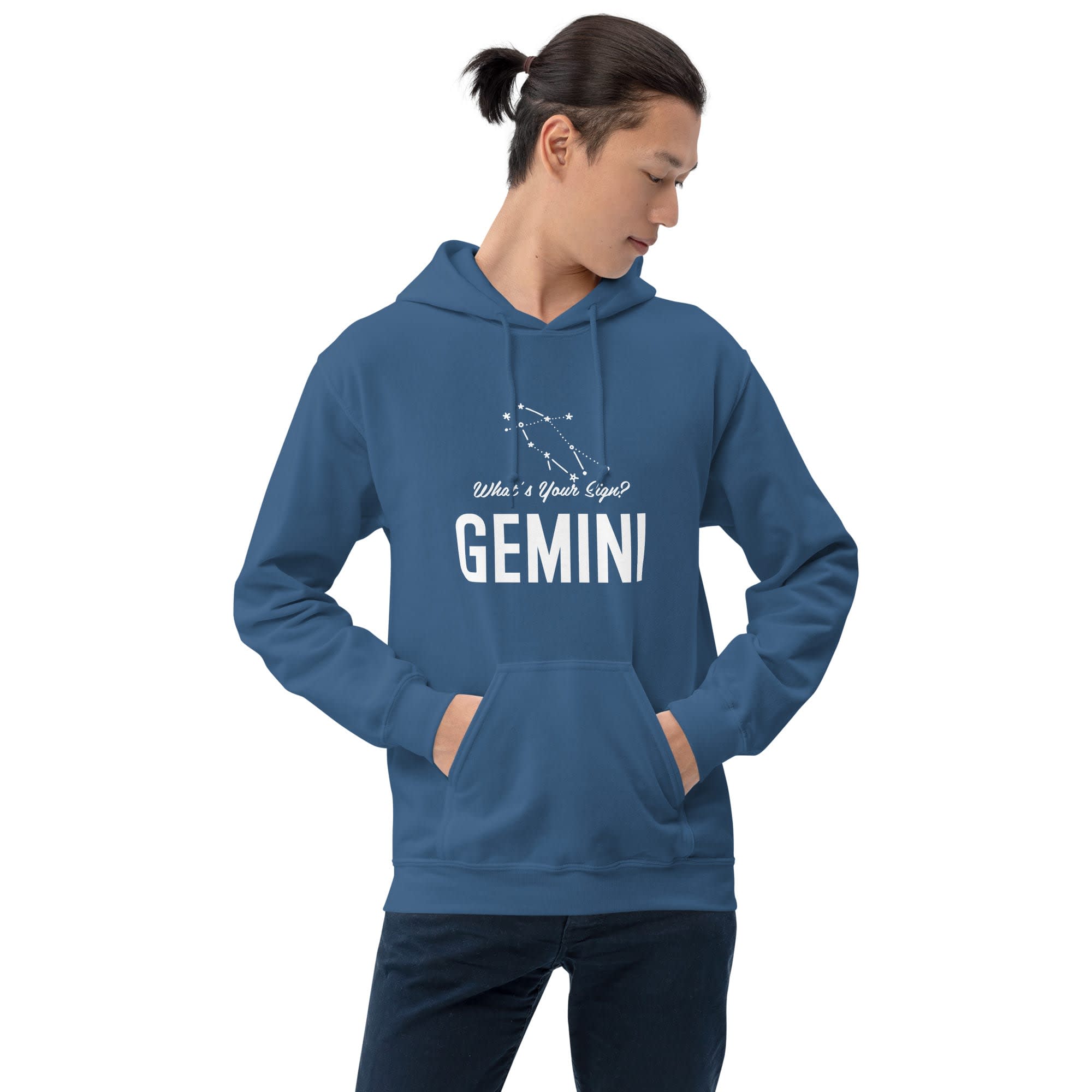 Gemini Unisex Hoodie - What's Your Sign? - Star Date 444 | Match