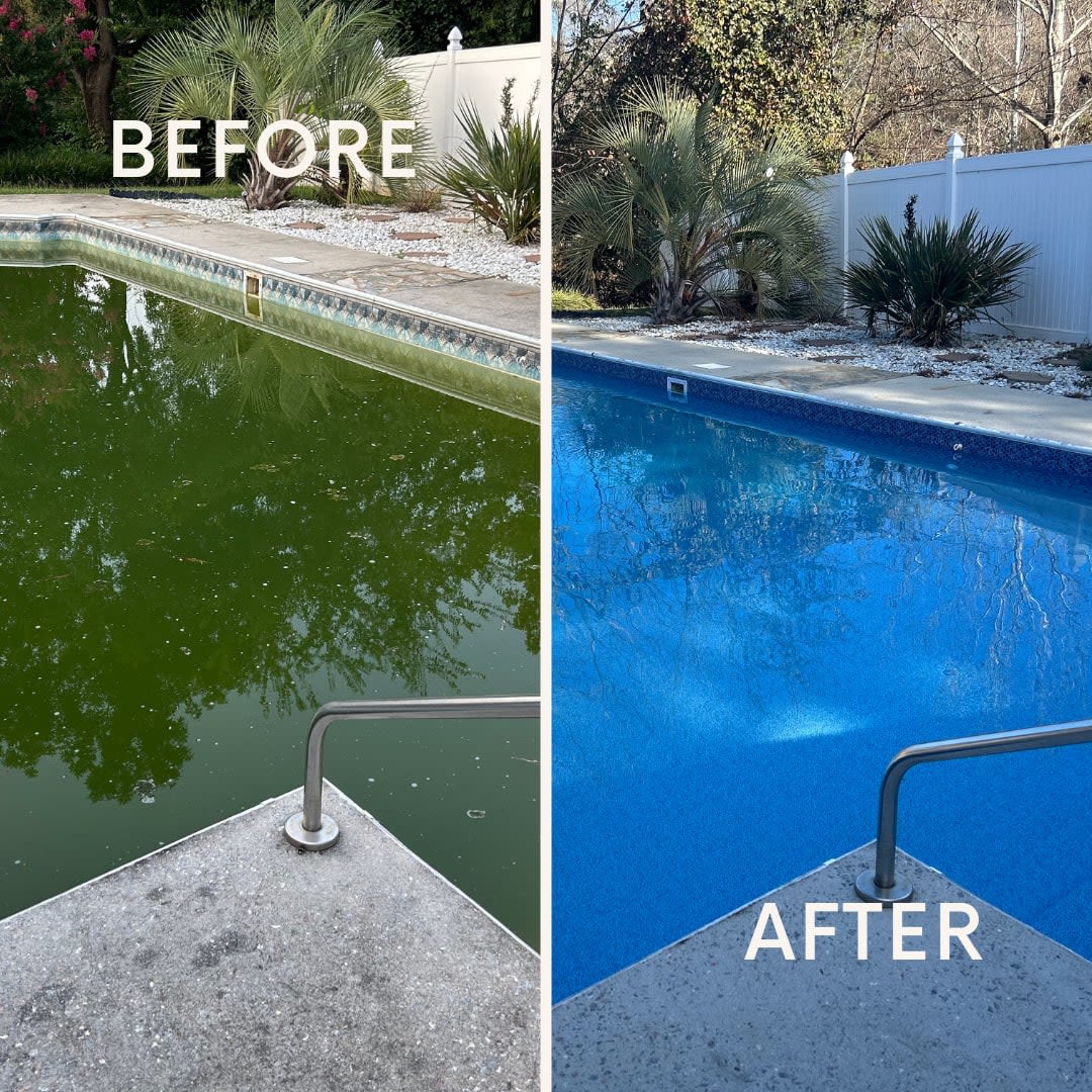 Green to Clear - Pool Maintenance Services - All Clear Pool Service ...