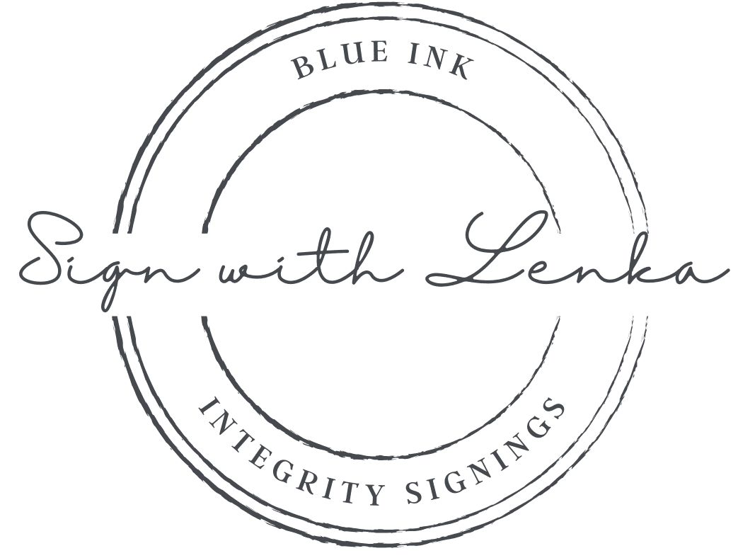 Blue Ink, Integrity Signings LLC