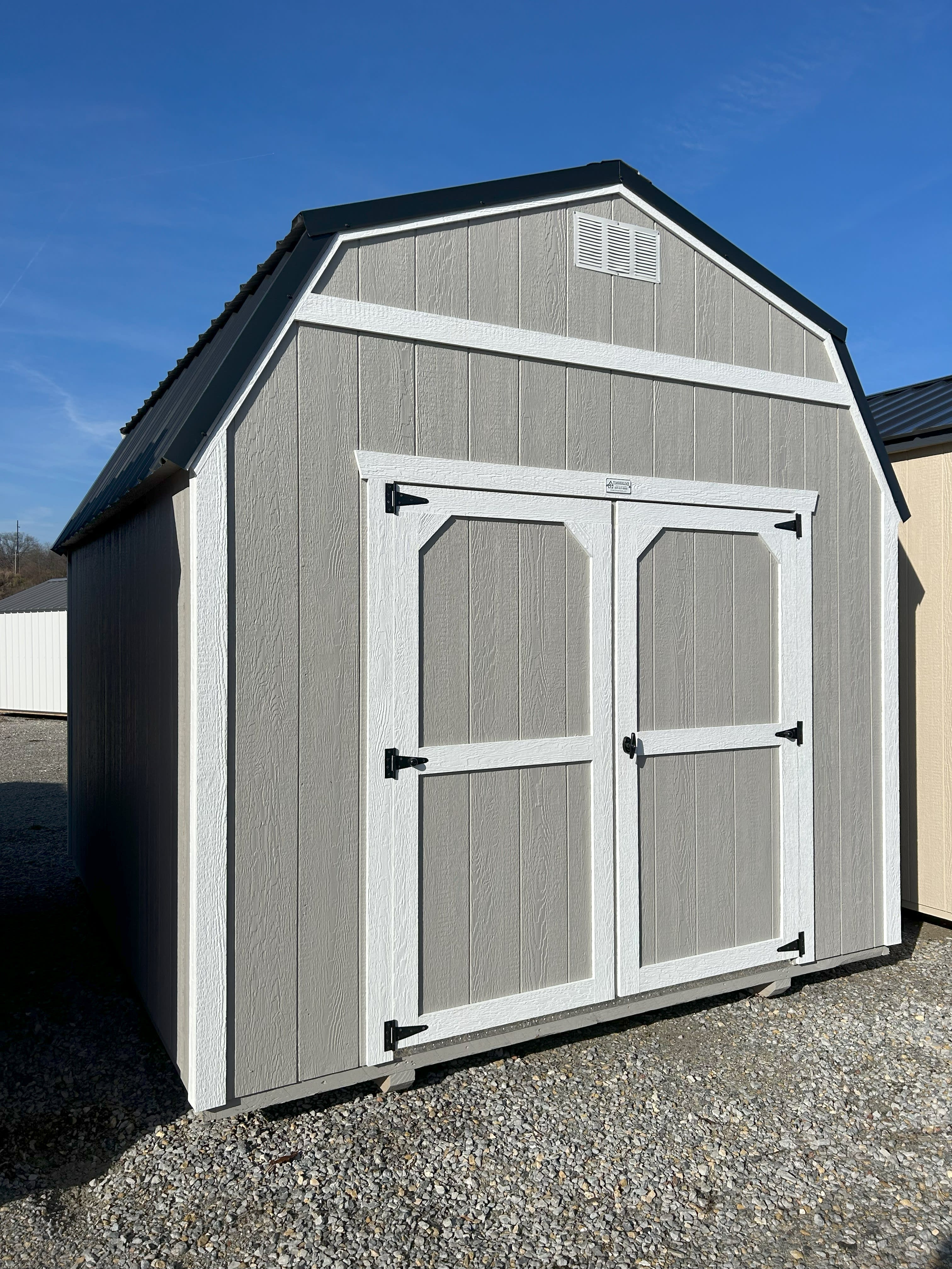 10x16 Lofted Shed - Lofted Sheds - Hoosier Stash Outdoor | Portable ...