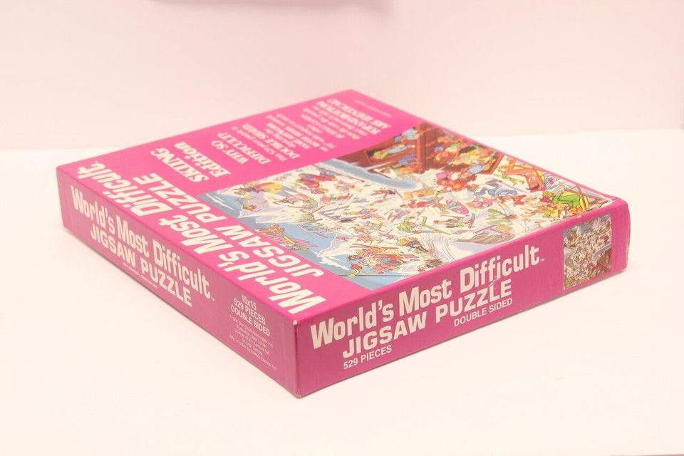 World's Most Difficult Jigsaw Puzzle/Dog EditionDouble Sided/529