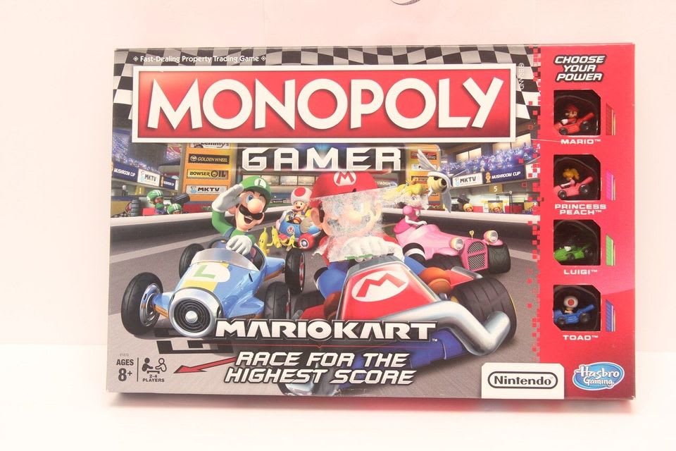 How To Play Monopoly Gamer: Mario Kart Board Game From Hasbro 