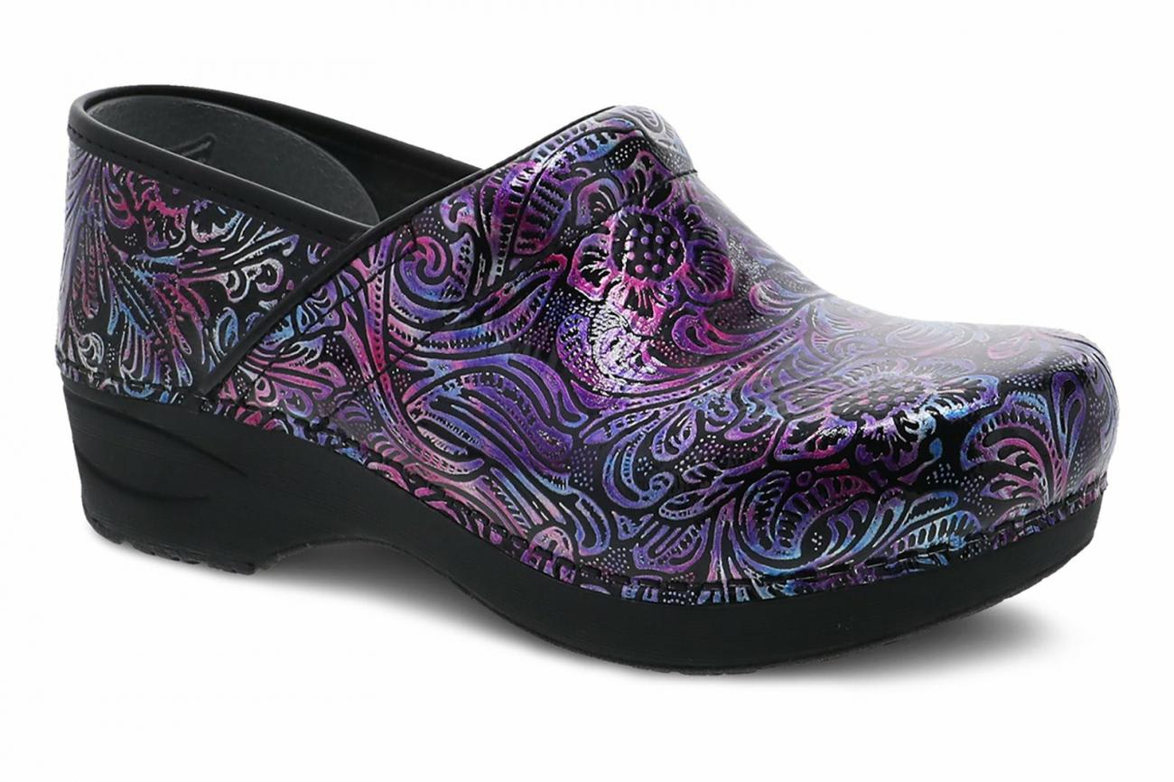 Dansko metallic floral on sale nubuck