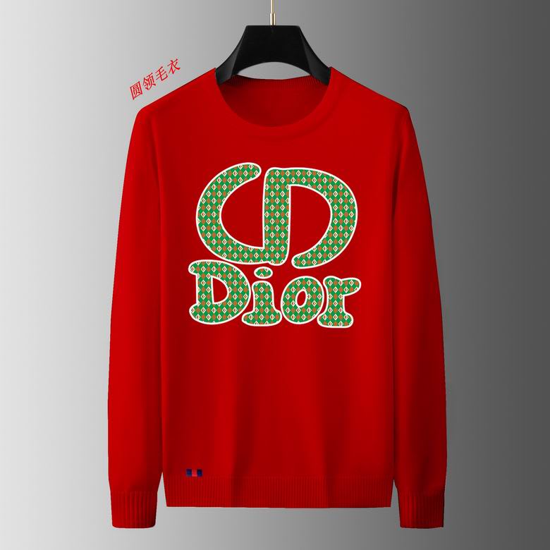 Red dior online sweatshirt