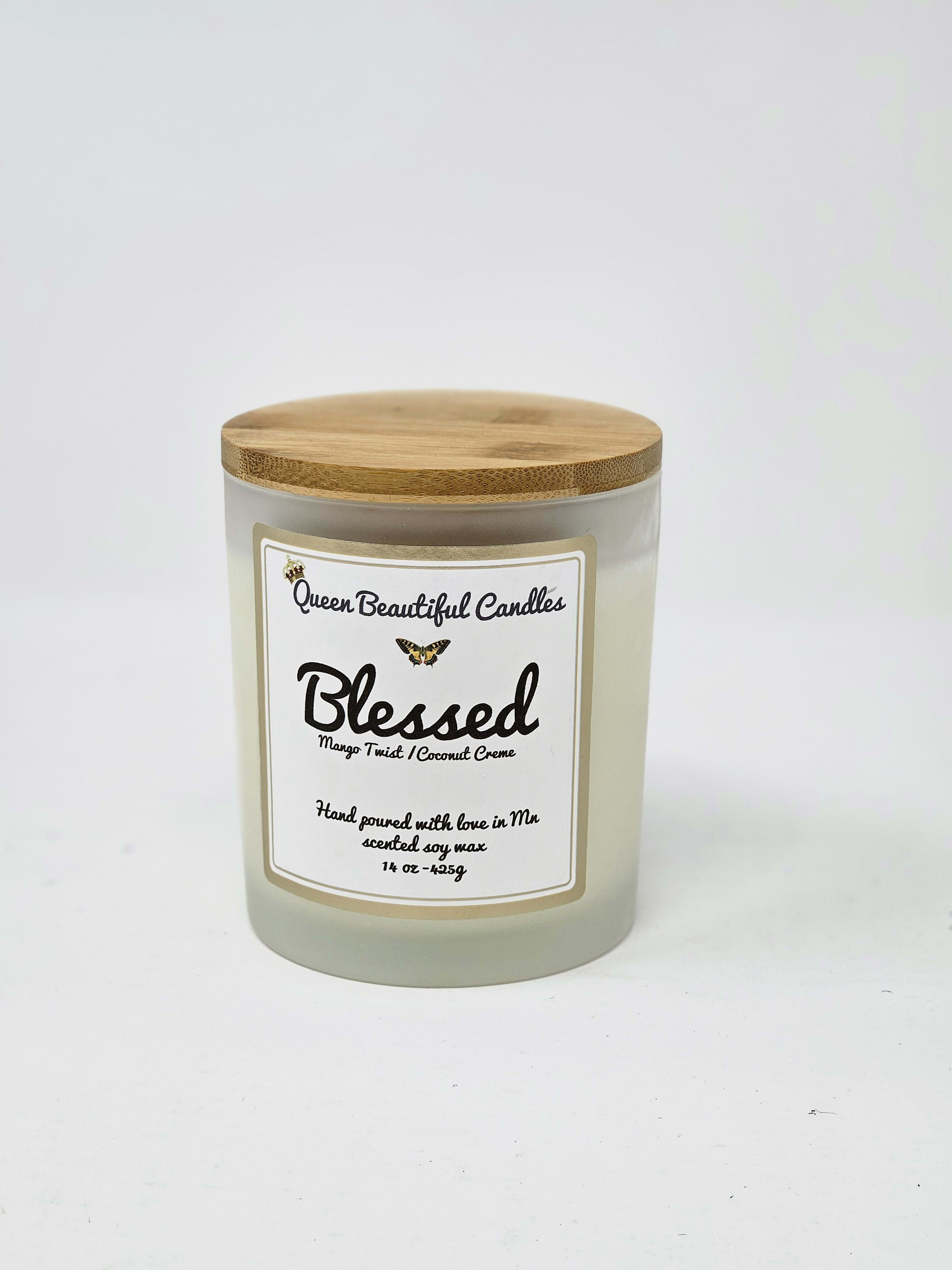 Blessed Luxurious Elegant Candles Queen Beautiful Candles Luxury