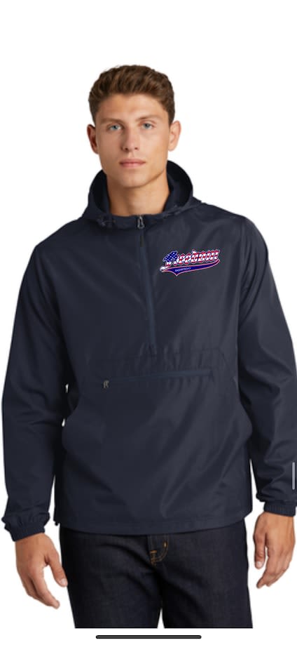 Embroidered Sport-Tek ® Packable Anorak - Freedom Fast Pitch