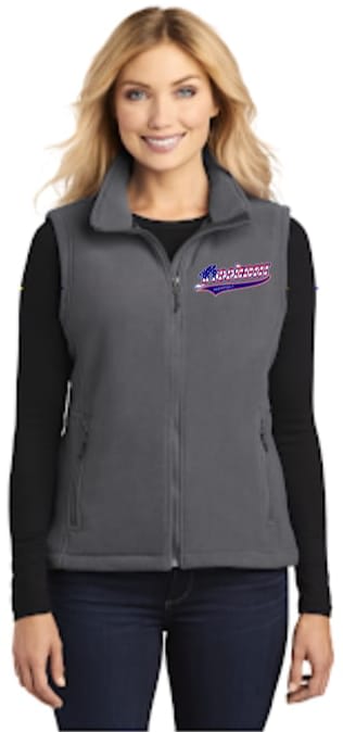 Embroidered Port Authority® Ladies Value Fleece Vest - Freedom Fast Pitch  Team Store Merchandise